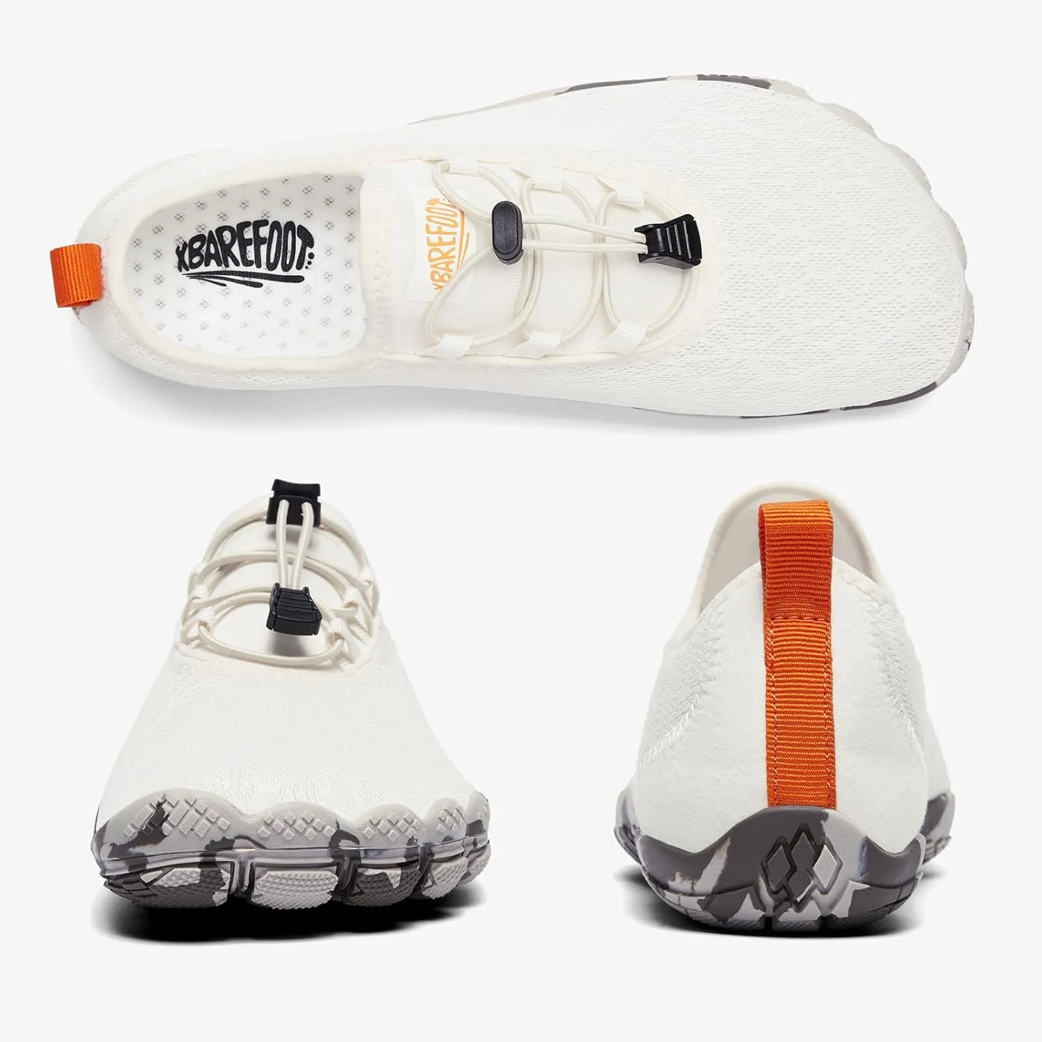 ALEADER Barefoot Water Shoes Men Non Slip Swim Beach Shoes for Hiking Walking River