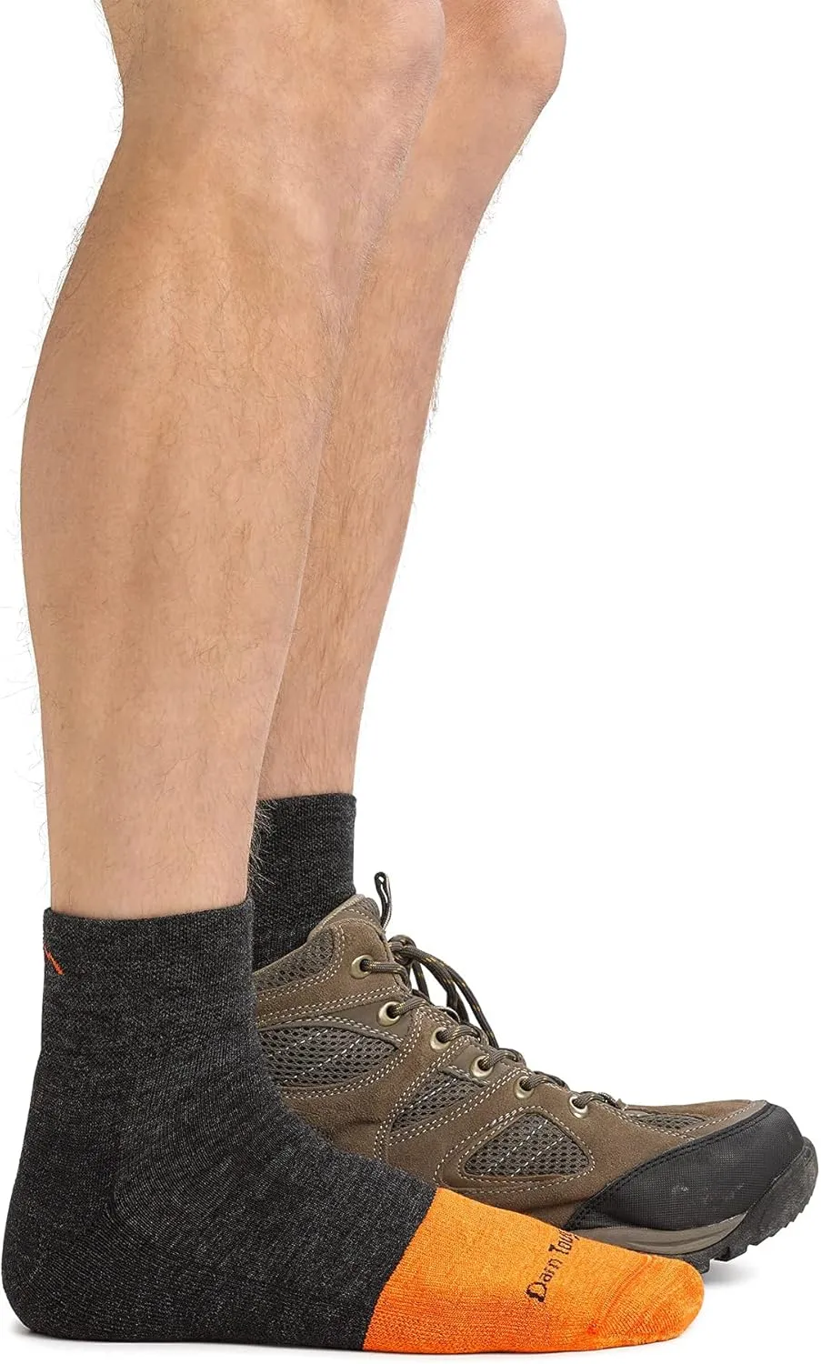 Darn Tough Steely 1/4 Sock Cushion - Men's