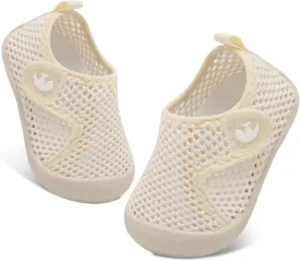 FEETCITY Wide Baby Water Shoes Boys Girls Barefoot Shoes Quick-Dry Kids Aqua Socks for Beach Swim Pool