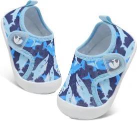 FEETCITY Wide Baby Water Shoes Boys Girls Barefoot Shoes Quick-Dry Kids Aqua Socks for Beach Swim Pool