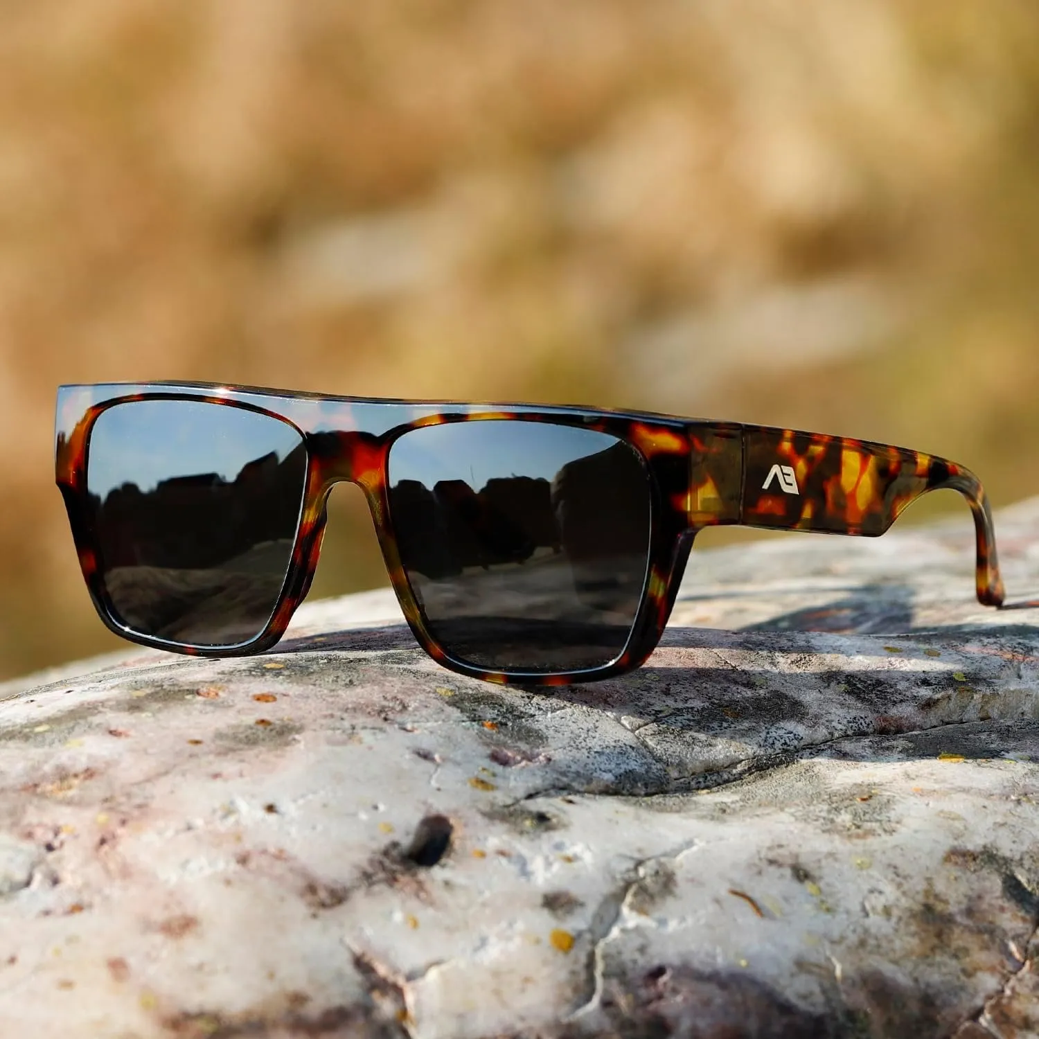 kimorn Fit Over Glasses Sunglasses for Women Men Trendy Square Shades Sun glasses Polarized UV400 Protection