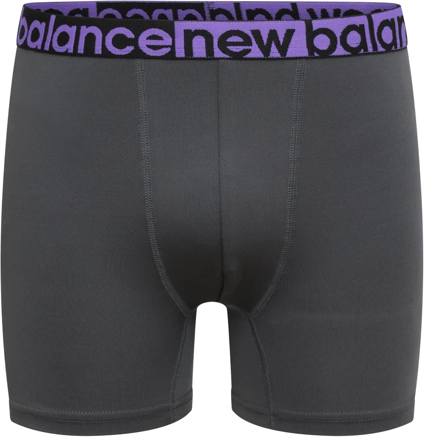 New Balance Boys' 3.5" Underwear, Performance Boxer Briefs (4 Pack)