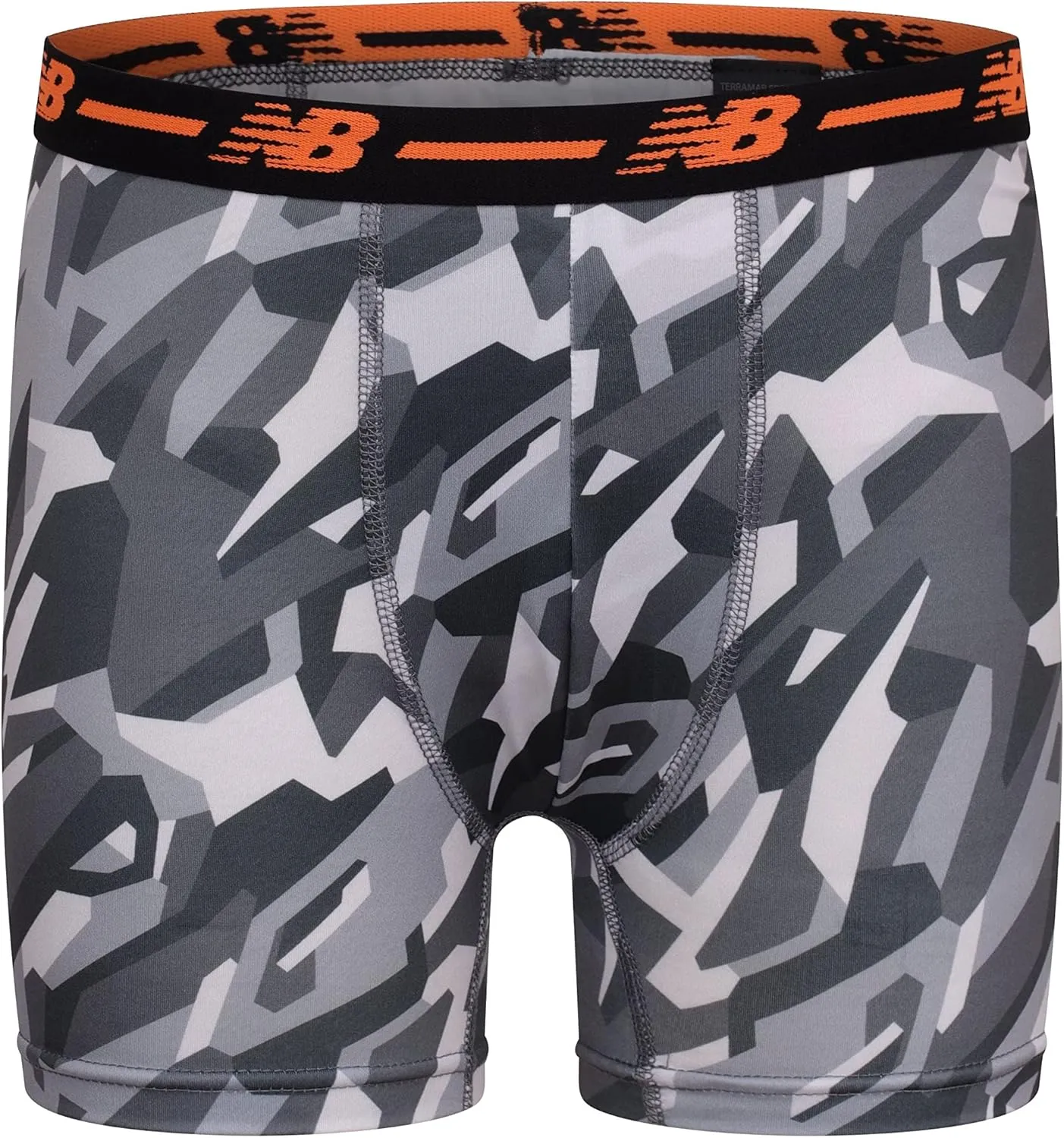 New Balance Boys' 3.5" Underwear, Performance Boxer Briefs (4 Pack)