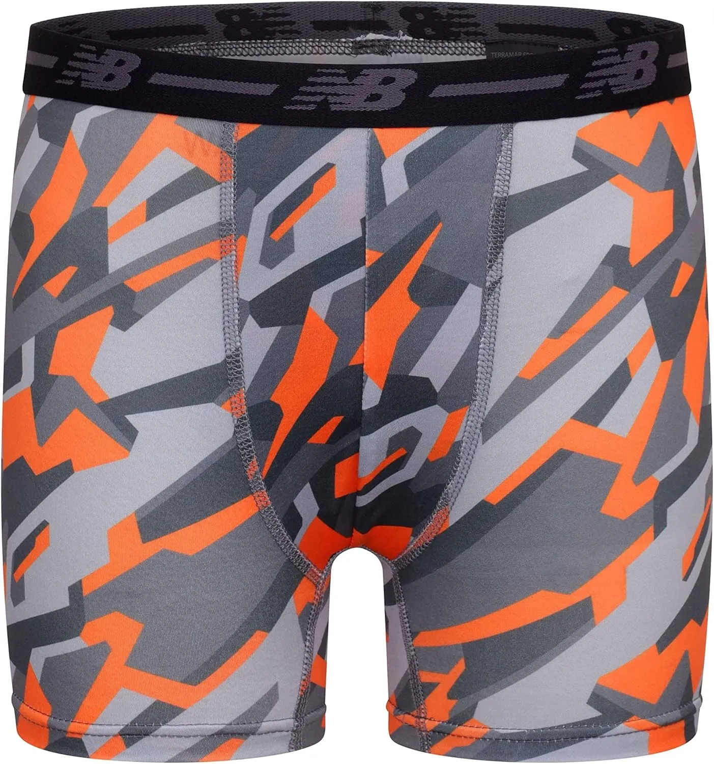 New Balance Boys' 3.5" Underwear, Performance Boxer Briefs (4 Pack)
