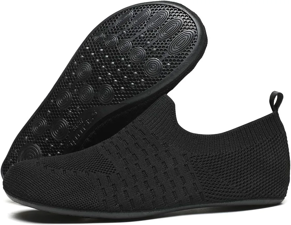 SLEVEL Lightweight Non Slip Travel Indoor Grip House Slipper Socks Unisex Adult Around The House Floor Home Shoes for Women Men