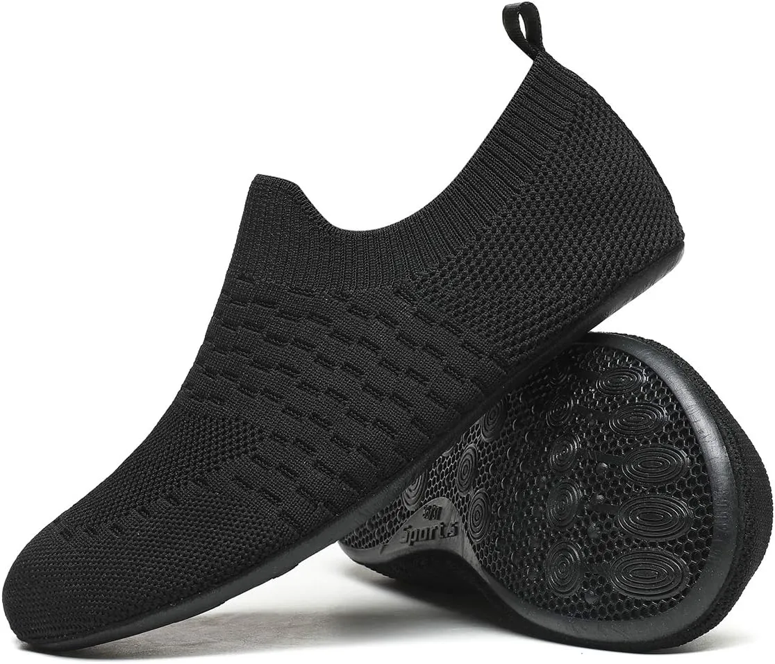 SLEVEL Lightweight Non Slip Travel Indoor Grip House Slipper Socks Unisex Adult Around The House Floor Home Shoes for Women Men