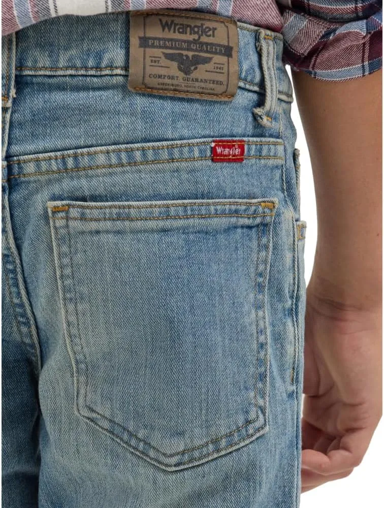 Wrangler Boys' Boot Cut Jean (Waldon)